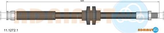 Adriauto 11.1272.1 - Тормозной шланг autospares.lv