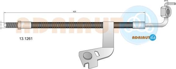 Adriauto 13.1261 - Тормозной шланг autospares.lv