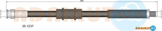 Adriauto 35.1237 - Тормозной шланг autospares.lv