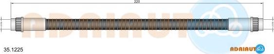 Adriauto 35.1225 - Тормозной шланг autospares.lv