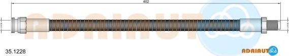 Adriauto 35.1228 - Тормозной шланг autospares.lv