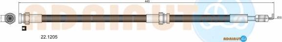 Adriauto 22.1205 - Тормозной шланг autospares.lv