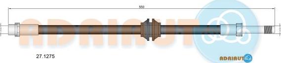 Adriauto 27.1275 - Тормозной шланг autospares.lv