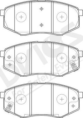 ADVICS-SEA R1N062Y - Тормозные колодки, дисковые, комплект autospares.lv