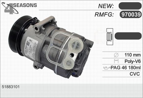 AHE 970039 - Компрессор кондиционера autospares.lv