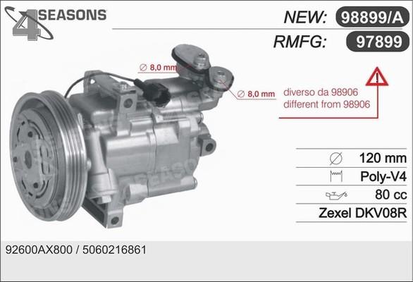 AHE 97899 - Компрессор кондиционера autospares.lv