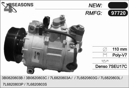 AHE 97720 - Компрессор кондиционера autospares.lv