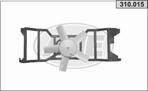 AHE 310.015 - Вентилятор, охлаждение двигателя autospares.lv