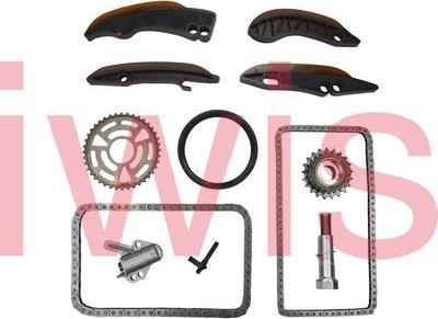 AIC 59010Set - Комплект цепи привода распредвала autospares.lv