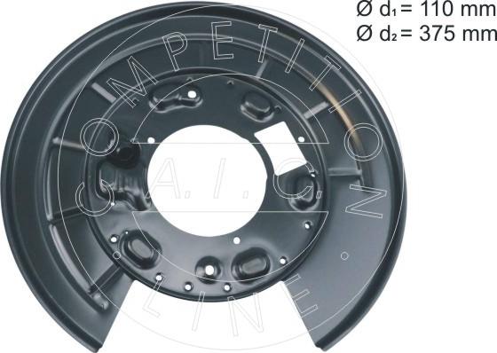 AIC 57786 - Отражатель, защита, тормозной диск autospares.lv