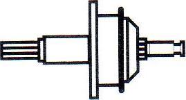 AINDE 105-71-52 - Ведущая шестерня, бендикс, стартер autospares.lv