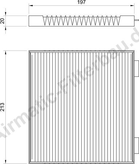 Airmatic IF0098 - Фильтр воздуха в салоне autospares.lv