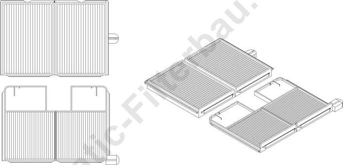 Airmatic IF0803S - Фильтр воздуха в салоне autospares.lv