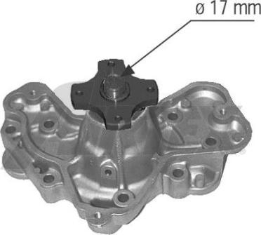 Airtex 9166 - Водяной насос autospares.lv