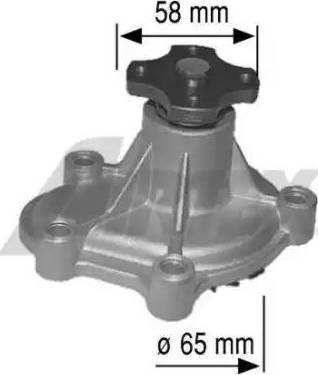 NTY CPW-PL-031 - Водяной насос autospares.lv