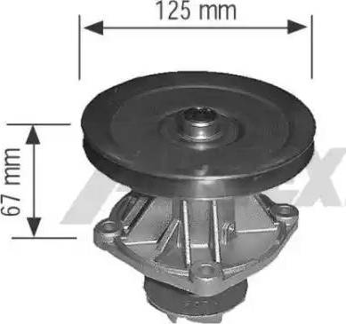 Airtex 1504 - Водяной насос autospares.lv