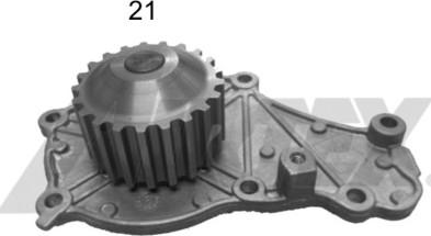 Airtex 1673 - Водяной насос autospares.lv