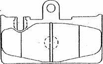 AISIN A2N010 - Тормозные колодки, дисковые, комплект autospares.lv