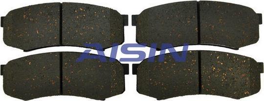 Aisin A2N012 - Тормозные колодки, дисковые, комплект autospares.lv