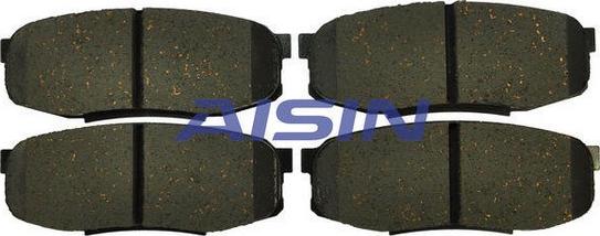 Aisin A2N159 - Тормозные колодки, дисковые, комплект autospares.lv
