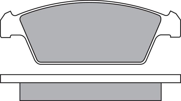 Aisin ASN-3000 - Тормозные колодки, дисковые, комплект autospares.lv