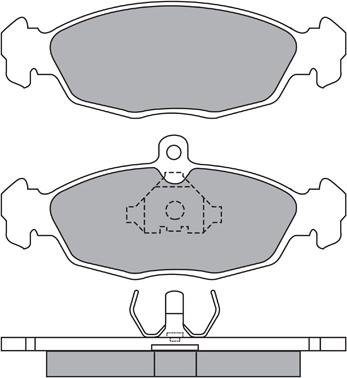 AISIN ASN-2065 - Тормозные колодки, дисковые, комплект autospares.lv