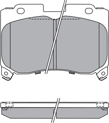Pagid T3079 - Тормозные колодки, дисковые, комплект autospares.lv