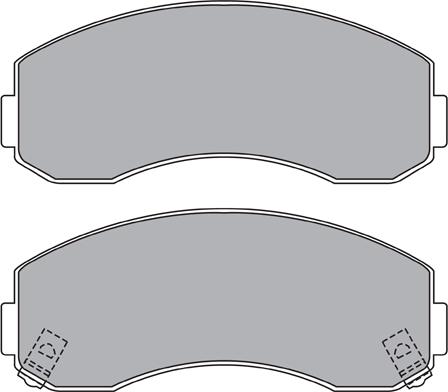 Aisin ASN-2089 - Тормозные колодки, дисковые, комплект autospares.lv