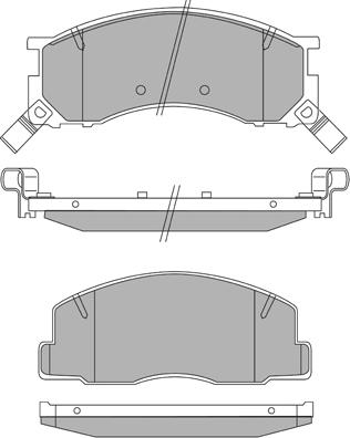 Aisin ASN-2085 - Тормозные колодки, дисковые, комплект autospares.lv