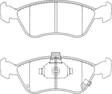 AISIN ASN-2029 - Тормозные колодки, дисковые, комплект autospares.lv