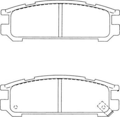 AISIN ASN-2024 - Тормозные колодки, дисковые, комплект autospares.lv