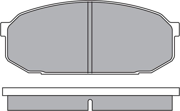 Aisin ASN-2071 - Тормозные колодки, дисковые, комплект autospares.lv