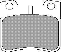 Aisin ASN-2191 - Тормозные колодки, дисковые, комплект autospares.lv