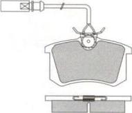 Aisin ASN-2292 - Тормозные колодки, дисковые, комплект autospares.lv