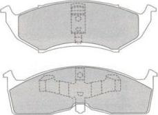 Aisin ASN-2241 - Тормозные колодки, дисковые, комплект autospares.lv