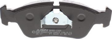 AISIN BPBM-1005 - Тормозные колодки, дисковые, комплект autospares.lv