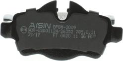 AISIN BPBM-2009 - Тормозные колодки, дисковые, комплект autospares.lv