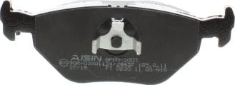 AISIN BPBM-2003 - Тормозные колодки, дисковые, комплект autospares.lv