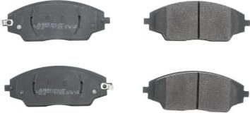 Aisin BPDO-1007 - Тормозные колодки, дисковые, комплект autospares.lv