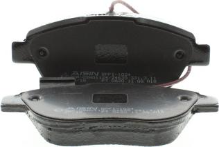 Aisin BPFI-1024 - Тормозные колодки, дисковые, комплект autospares.lv