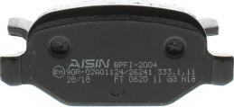 AISIN BPFI-2004 - Тормозные колодки, дисковые, комплект autospares.lv