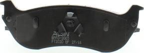 AISIN BPFO-2003 - Тормозные колодки, дисковые, комплект autospares.lv