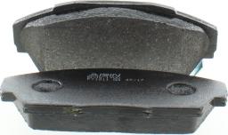 AISIN BPHO-1900 - Тормозные колодки, дисковые, комплект autospares.lv