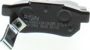 AISIN BPHO-2901 - Тормозные колодки, дисковые, комплект autospares.lv