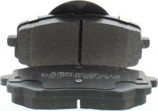 AISIN BPHY-1005 - Тормозные колодки, дисковые, комплект autospares.lv