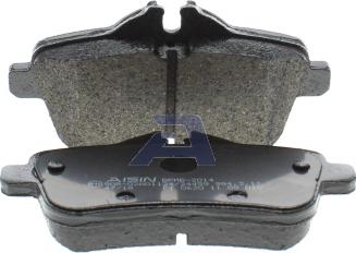 AISIN BPMB-2014 - Тормозные колодки, дисковые, комплект autospares.lv