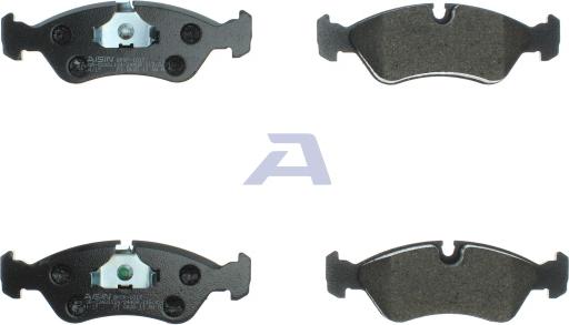 AISIN BPOP-1017 - Тормозные колодки, дисковые, комплект autospares.lv