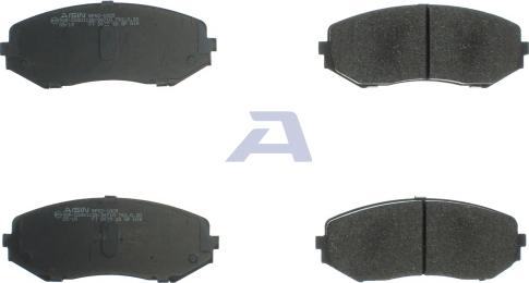 AISIN BPSZ-1005 - Тормозные колодки, дисковые, комплект autospares.lv