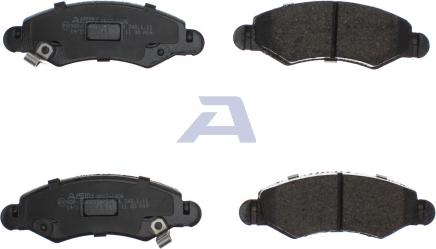 Aisin BPSZ-1006 - Тормозные колодки, дисковые, комплект autospares.lv