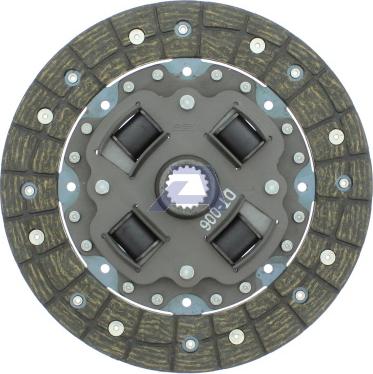 Aisin DT-006 - Диск сцепления, фрикцион autospares.lv